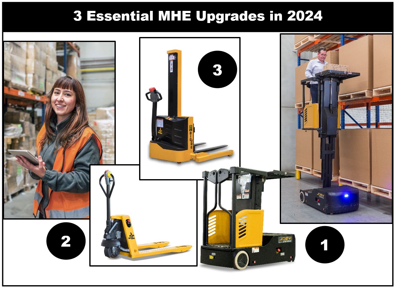 Three Simple MHE Upgrades to Boost Warehouse Performance in 2024